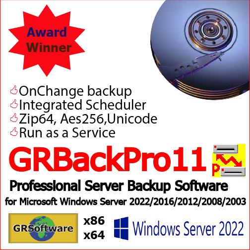 Windows Server Backup Software - data backup software for Windows Server