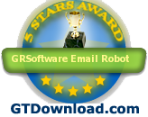 Email Robot - email automation software award for Windows